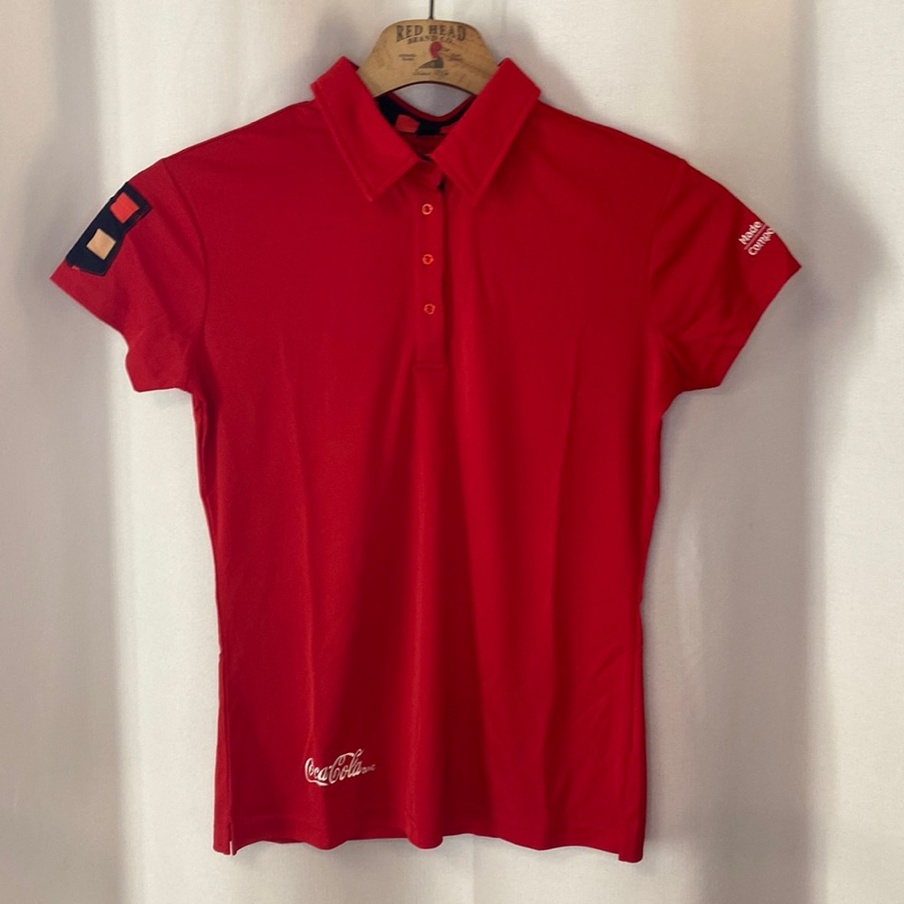 Coca-Cola Ladies Golf Polo Made with 100% recyclable Dura Lite